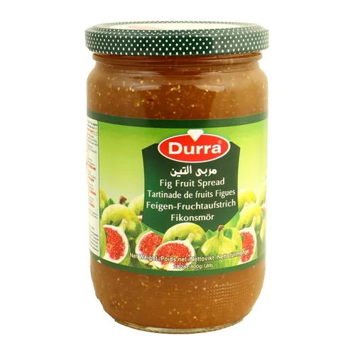 الدرة مربى التين ناعم زجاج