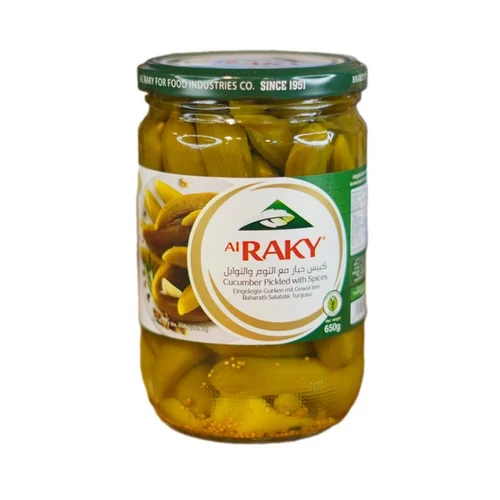 الراقي كبيس خيار مع الثوم و التوابل