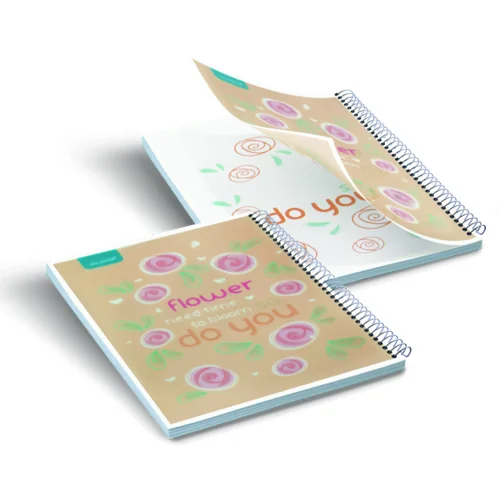 الاديب دفتر سلك 200طبق