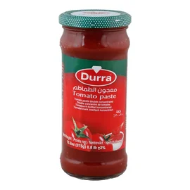 الدرة معجون الطماطم زجاج