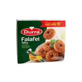 الدرة خلطة فلافل 400غ مع قالب مجانا
