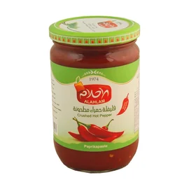 الاحلام فليفلة حمراء مطحونة حلوة زجاج