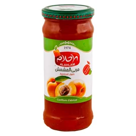 الاحلام مربى المشمش زجاج