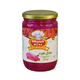 الشيف نديم مخلل لفت