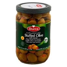 الدرة زيتون محشي بالجزر